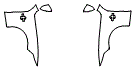 Full Fender and Mirror Kit pattern for the 2015 Ford Mustang