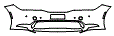 Bumper Kit pattern for the 2027 Toyota Prius
