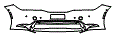 Bumper Kit pattern for the 2027 Toyota Prius