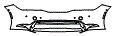 Bumper Kit pattern for the 2027 Toyota Prius