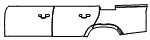 Door and Rear Fender Kit pattern for the 2025 Land Rover Defender