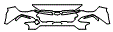 Bumper Kit pattern for the 2026 Subaru Crosstrek (US)