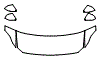 Hood, Fender and Mirror Kit pattern for the 2026 Ford Mustang