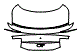 Trunk Lid Kit pattern for the 2026 Ford Mustang