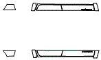 Rocker Panel Kit pattern for the 2023 GMC Canyon