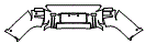 Rear Bumper Kit pattern for the 2025 Land Rover Defender