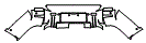 Rear Bumper Kit pattern for the 2025 Land Rover Defender
