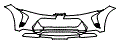 Bumper Kit pattern for the 2026 Chevrolet Trax