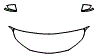 Hood, Fender and Mirror Kit pattern for the 2026 Chevrolet Trax