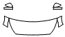 Hood, Fender and Mirror Kit pattern for the 2026 Subaru Crosstrek (US)