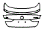 Trunk Lid Kit pattern for the 2026 BMW i4