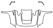 Full Hood, Fender and Mirror Kit pattern for the 2026 Chevrolet Silverado HD