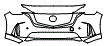 Bumper Kit pattern for the 2026 Mazda CX-90 (Canada)