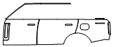 Door and Rear Fender Kit pattern for the 2027 Land Rover Range Rover