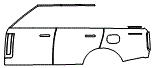 Door and Rear Fender Kit pattern for the 2027 Land Rover Range Rover
