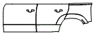 Door and Rear Fender Kit pattern for the 2025 Land Rover Defender