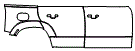 Door and Rear Fender Kit pattern for the 2025 Land Rover Defender