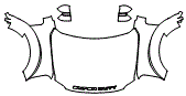 Full Hood, Fender and Mirror Kit pattern for the 2026 Ford F-600