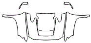 Full Hood, Fender and Mirror Kit pattern for the 2026 Chevrolet Silverado HD