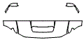 Hood, Fender and Mirror Kit pattern for the 2026 Chevrolet Silverado HD