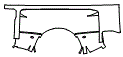 Outer Bed Panel Kit pattern for the 2026 Ford F-350