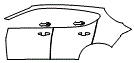 Door and Rear Fender Kit pattern for the 2026 Alfa Romeo Tonale