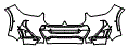 Bumper Kit pattern for the 2027 BMW X1