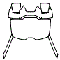 Roof Kit pattern for the 2024 Ferrari 812 Competizione A
