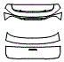 Hatch Kit pattern for the 2026 Porsche Cayenne
