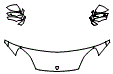 Hood, Fender and Mirror Kit pattern for the 2026 Porsche Cayenne