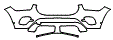 Bumper Kit pattern for the 2026 Mercedes Benz GLE SUV