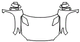 Full Hood, Fender and Mirror Kit pattern for the 2026 Toyota Sequoia