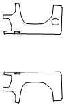 Outer Bed Panel Kit pattern for the 2022 GMC Sierra 1500 (New Generation)