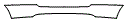 Rear Bumper Kit pattern for the 2026 Tesla Model X
