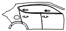 Door and Rear Fender Kit pattern for the 2026 Alfa Romeo Tonale