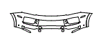 Bumper Kit pattern for the 2026 Porsche Cayenne