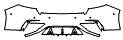 Rear Bumper Kit pattern for the 2027 Maserati GranCabrio