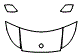 Hood, Fender and Mirror Kit pattern for the 2024 Fisker Ocean