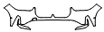 Bumper Kit pattern for the 2023 BMW X1