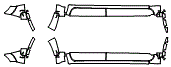 Rocker Panel Kit pattern for the 2026 Toyota Tacoma