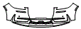 Bumper Kit pattern for the 2026 Lincoln Corsair