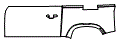 Door and Rear Fender Kit pattern for the 2025 Land Rover Defender