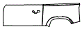 Door and Rear Fender Kit pattern for the 2025 Land Rover Defender