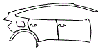 Door and Rear Fender Kit pattern for the 2026 Audi Q4 e-tron