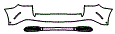 Rear Bumper Kit pattern for the 2027 Mercedes Benz EQE SUV