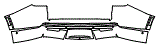 Rear Bumper Kit pattern for the 2026 Jeep Grand Wagoneer L