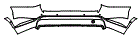 Rear Bumper Kit pattern for the 2023 Hyundai Palisade