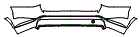 Rear Bumper Kit pattern for the 2023 Hyundai Palisade