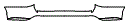 Rear Bumper Kit pattern for the 2023 Hyundai Palisade