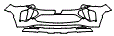 Bumper Kit pattern for the 2026 Chevrolet TrailBlazer